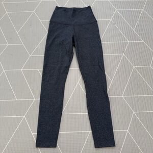 Beyond‎ Yoga High Rise Leggings Size XS Heathered Dark Gray 24" HGE3243